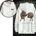 Herren Kapuzenpullover mit Print – Bild 3 | LuxeStyle
