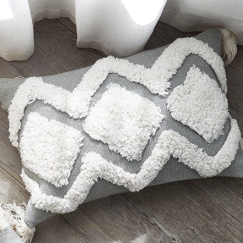 Nordisch-marokkanischer Kissenbezug mit Quasten – Bild 8 | LuxeStyle