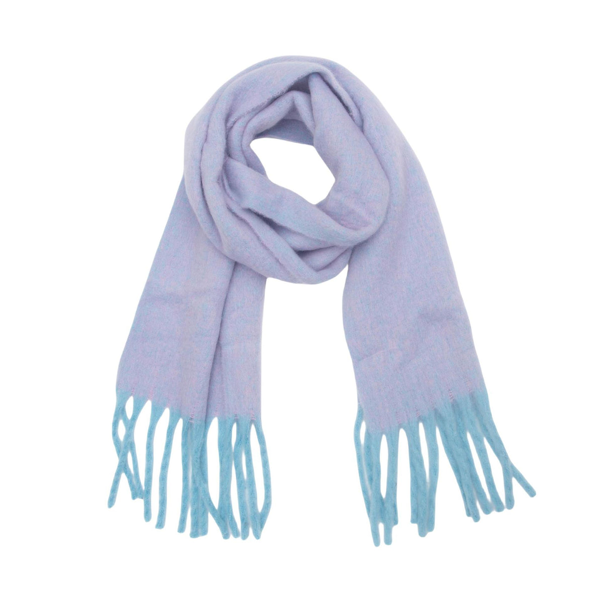 Schal mit dicken Tassel-Clip-Blumen – Bild 6 | LuxeStyle