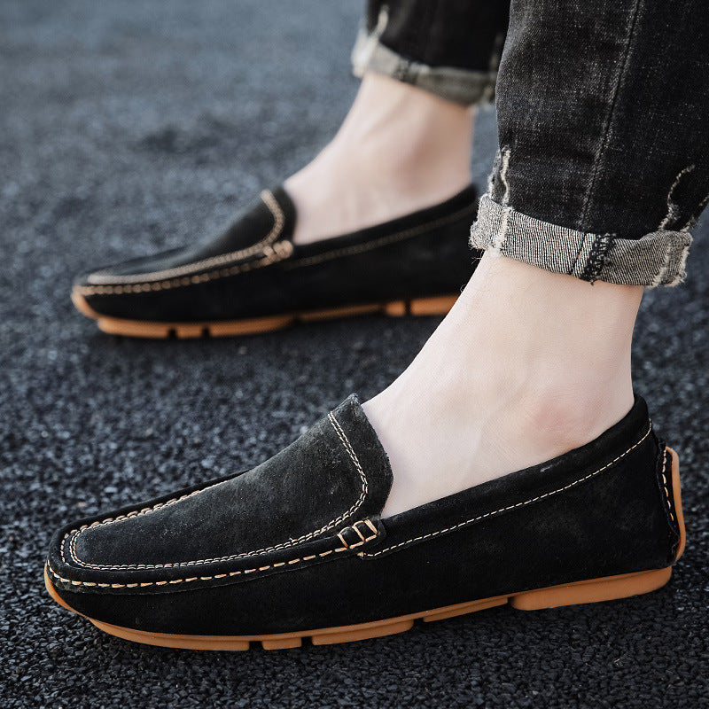 Atmungsaktive Herrenschuhe aus Echtleder