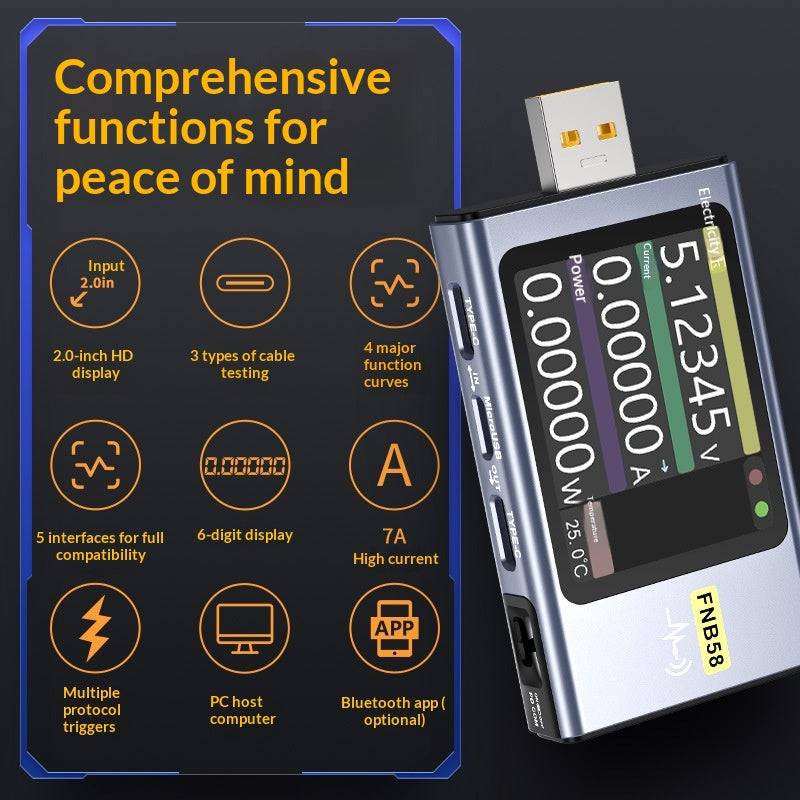 USB-Messgerät für Spannung und Ladestrom | LuxeStyle