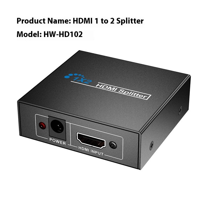 HDMI-Distributor 4K Splitter mit USB-Ladeanschluss – Bild 6 | LuxeStyle