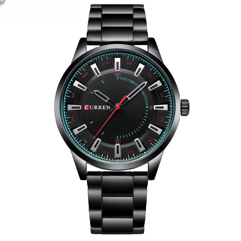 Herren Business-Uhr Quarz mit Stahlarmband – Bild 15 | LuxeStyle