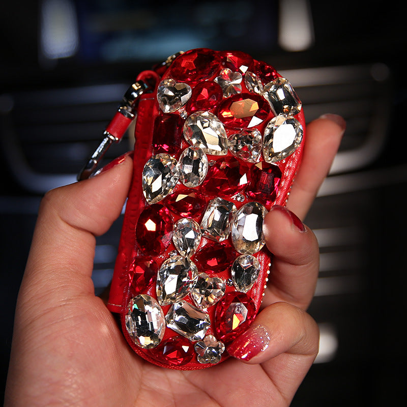 Schutzhülle für Autoschlüssel mit Strass-Design