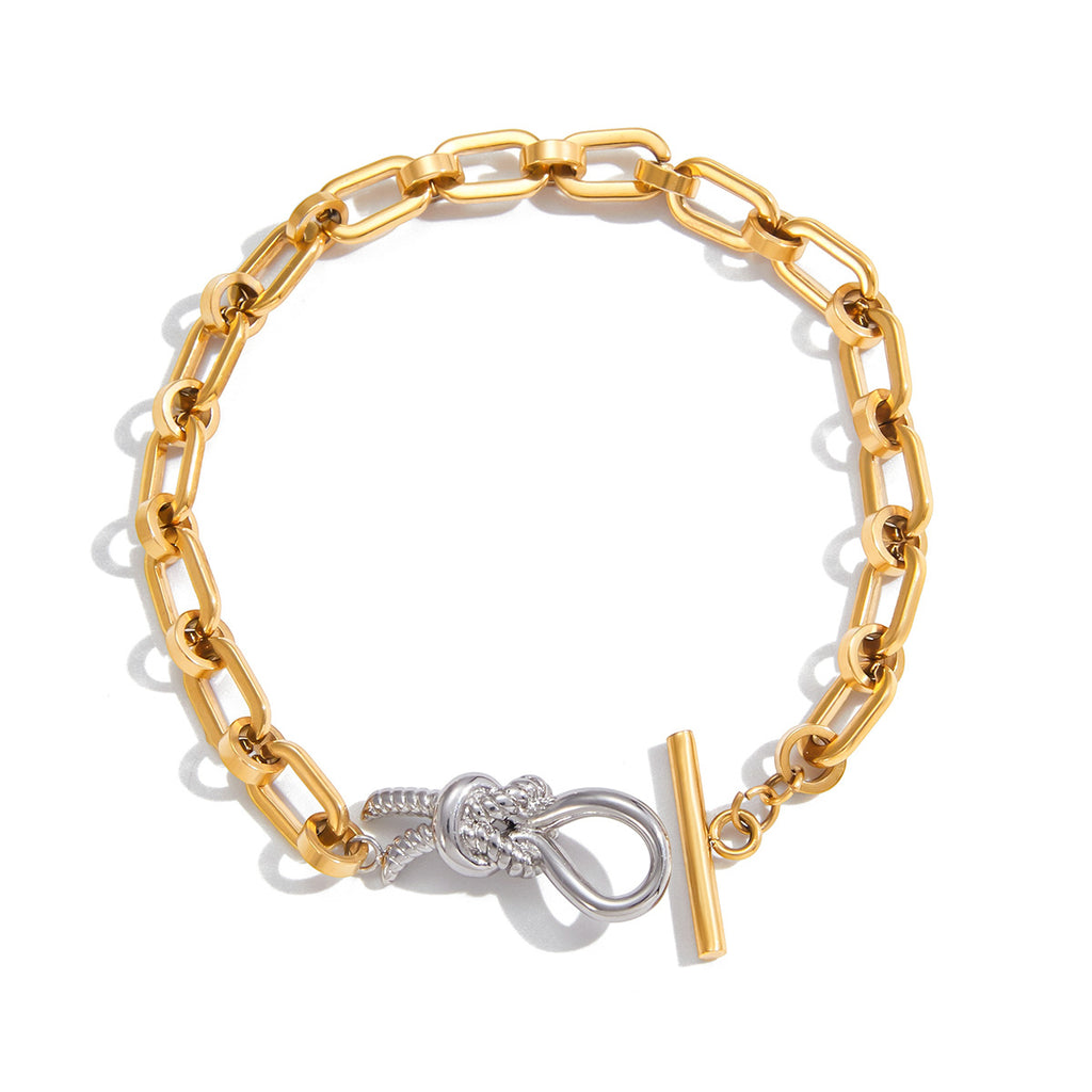 Design Knot Color-block Armband – Bild 4 | LuxeStyle