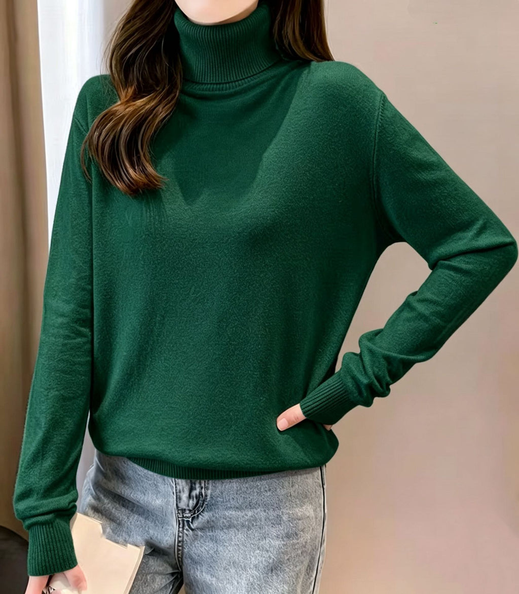 Damen Rollkragenpullover – Eleganter Strick