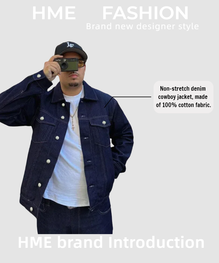 Schlanke Jeansjacke für Herren – Ansicht 3
