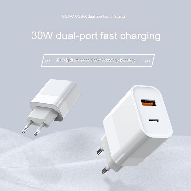 GaN 30W Ladegerät mit Dual Port