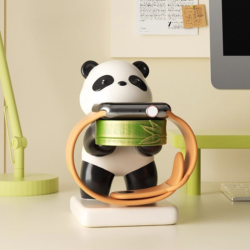 Panda Ladestation und Schreibtisch-Organizer
