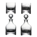 Whiskey-Set aus Kristallglas