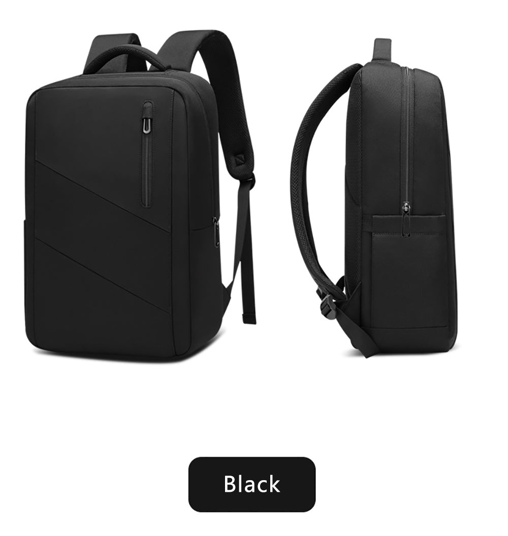 Grossräumiger Oxford-Taschenrucksack – Bild 5 | LuxeStyle