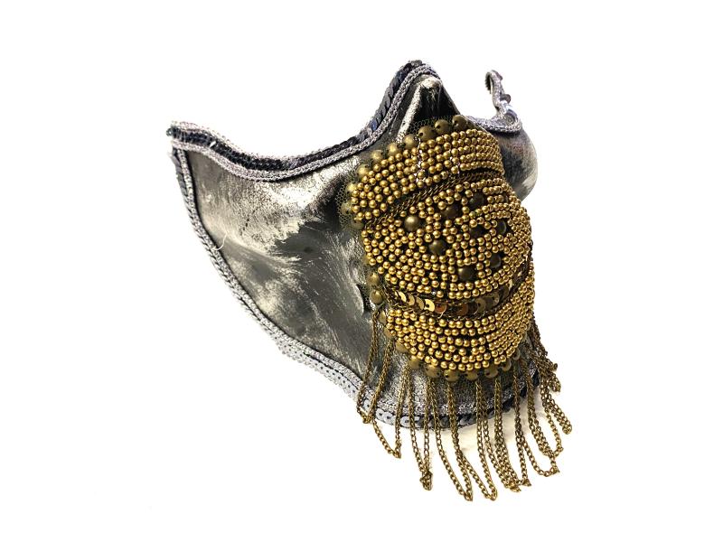 Skull Punk Nieten Performance Maske