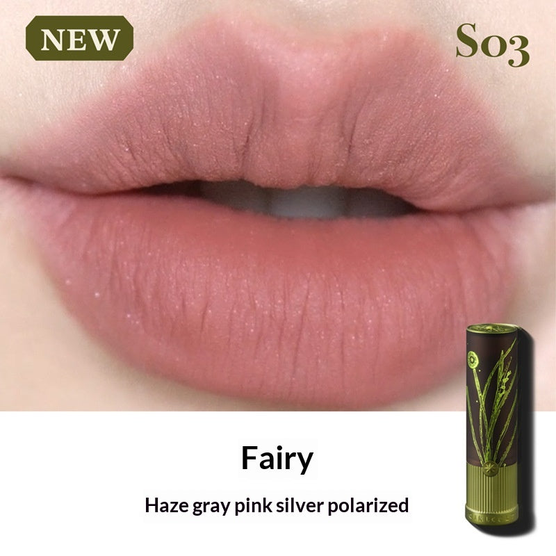 Matte Naturbraun Lippenstift für helle Haut