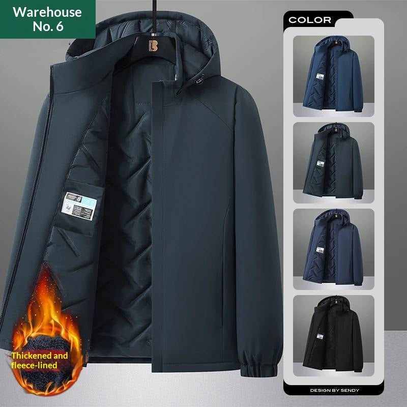 Herren-Fleecejacke für Herbst und Winter | LuxeStyle