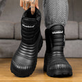 Winterfleece gefütterte High-Top Herrenschuhe – Bild 7 | LuxeStyle
