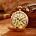 Mechanische Taschenuhr mit Klappdeckel