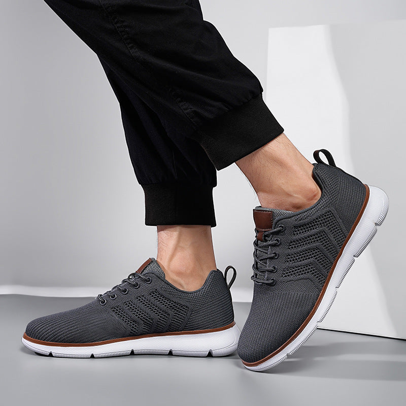 Lace-Up Mesh Sneaker für Herren – Bild 7 | LuxeStyle