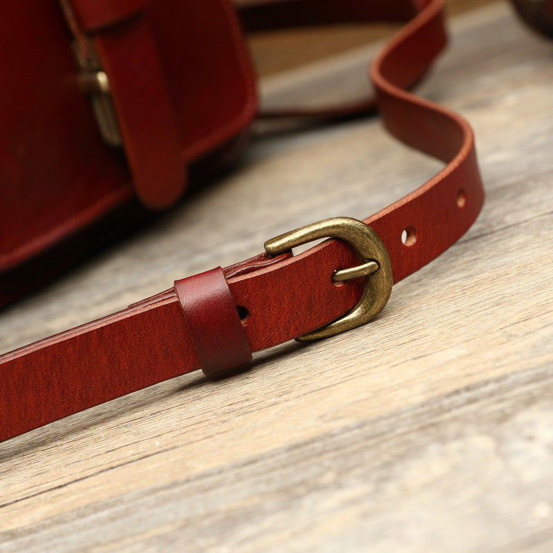 Retro-Leder-Rucksack | LuxeStyle