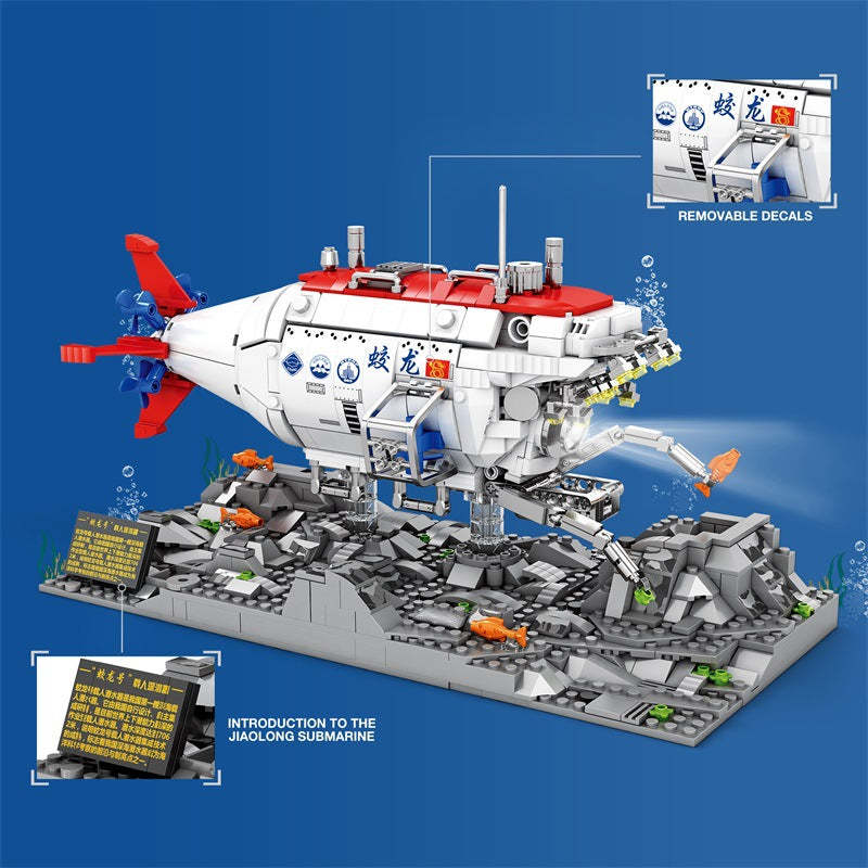 Zhenzhuan Jiaolong U-Boot Bausatz