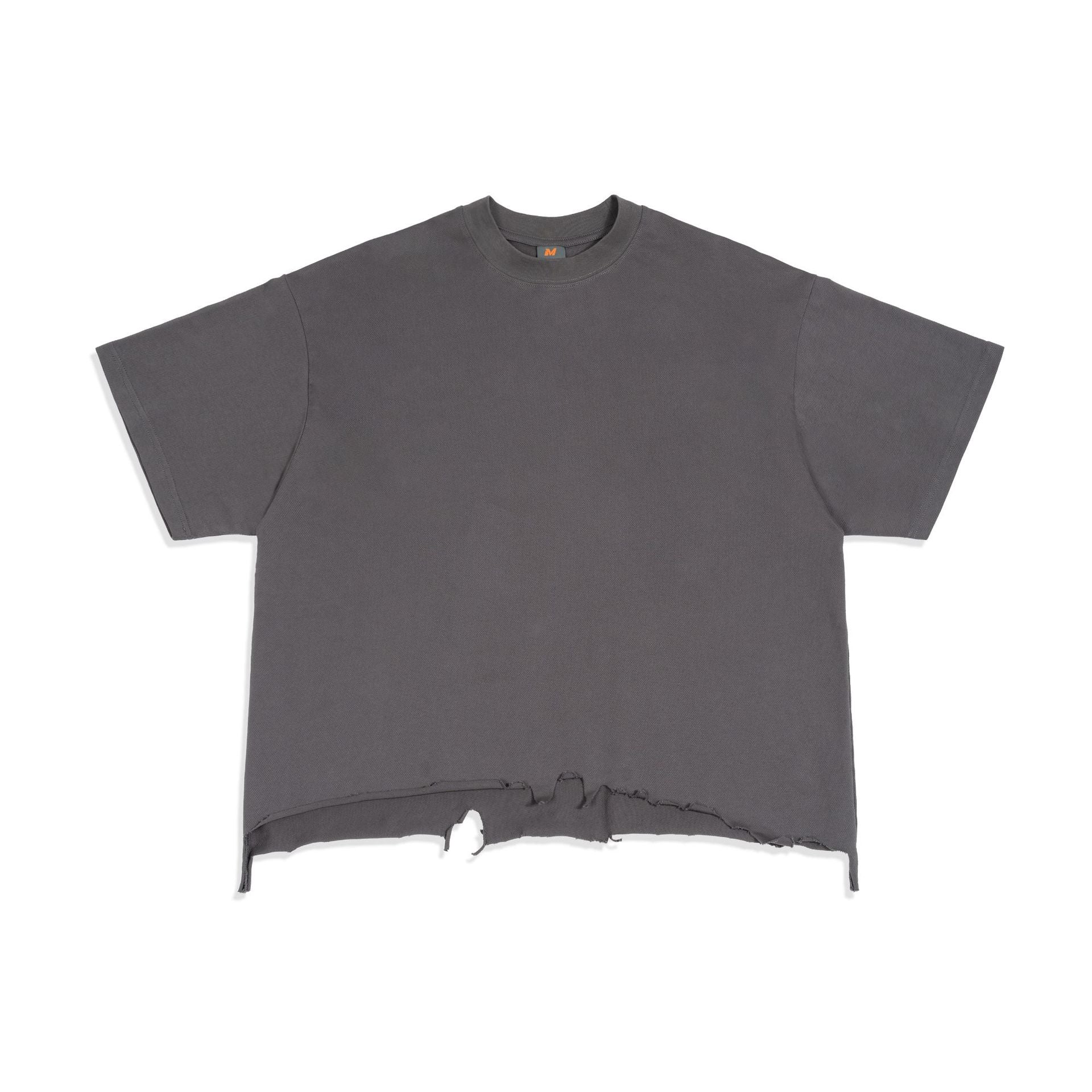 Herren Abgenutztes Box Fit Kurzarm T-Shirt