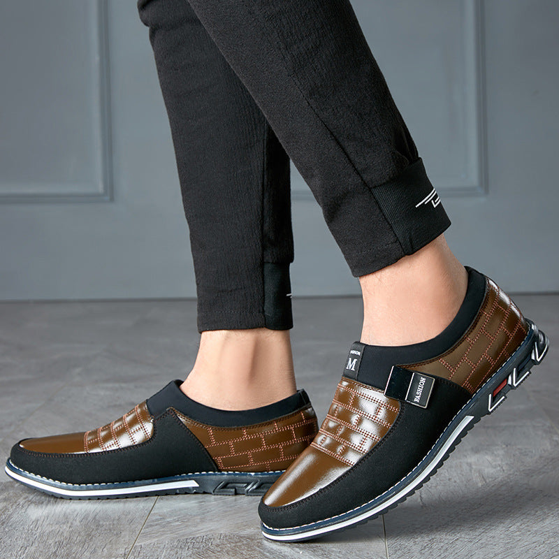 Leder Sneaker ohne Schnürsenkel – Bild 6 | LuxeStyle