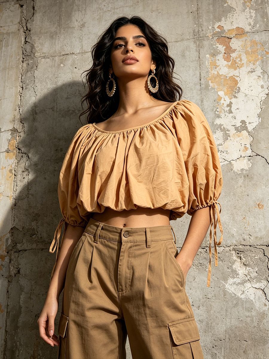 Off Shoulder Bluse