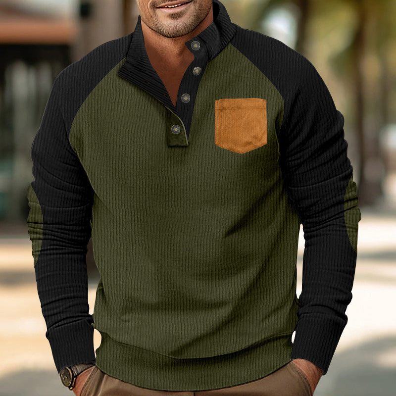 Loose‑Fit Cordy Pullover Hoodie – Bild 5 | LuxeStyle