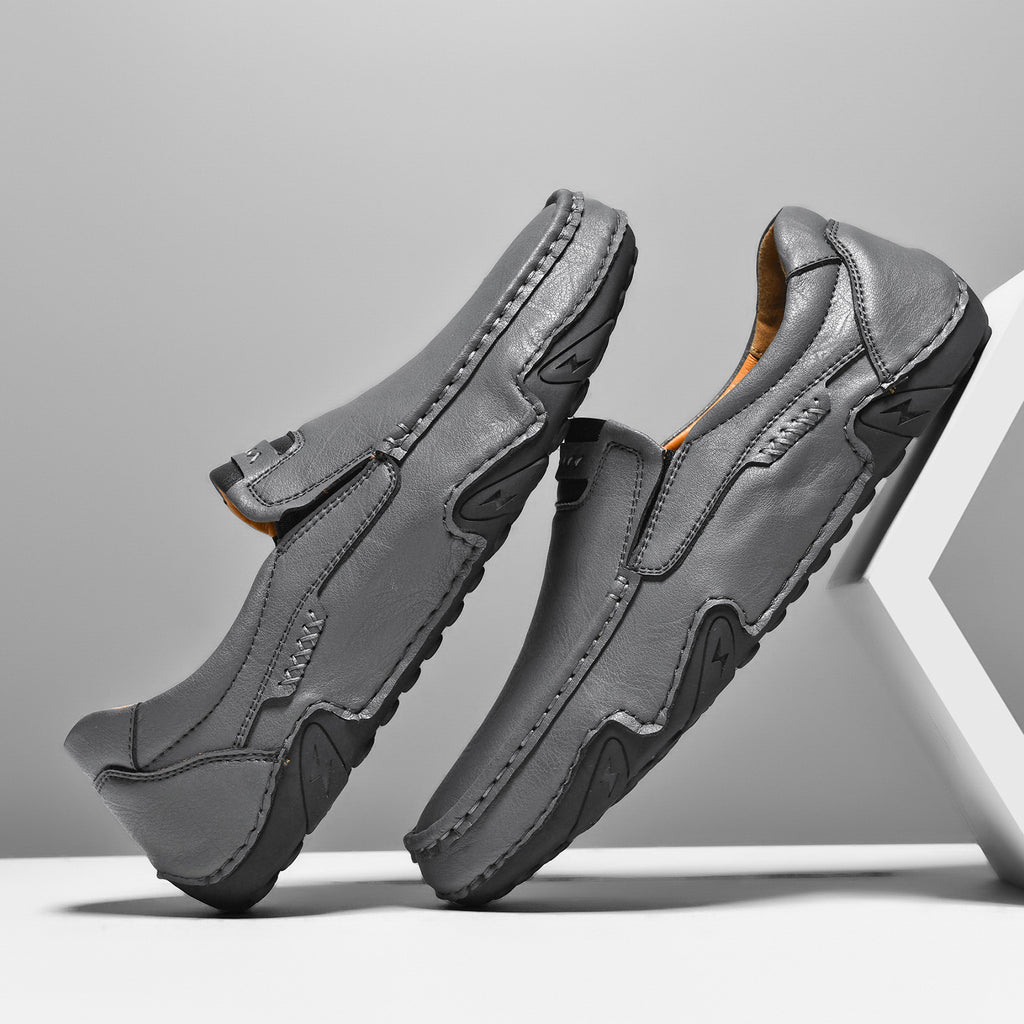 Casual-Leder-Sneaker – Bild 2 | LuxeStyle