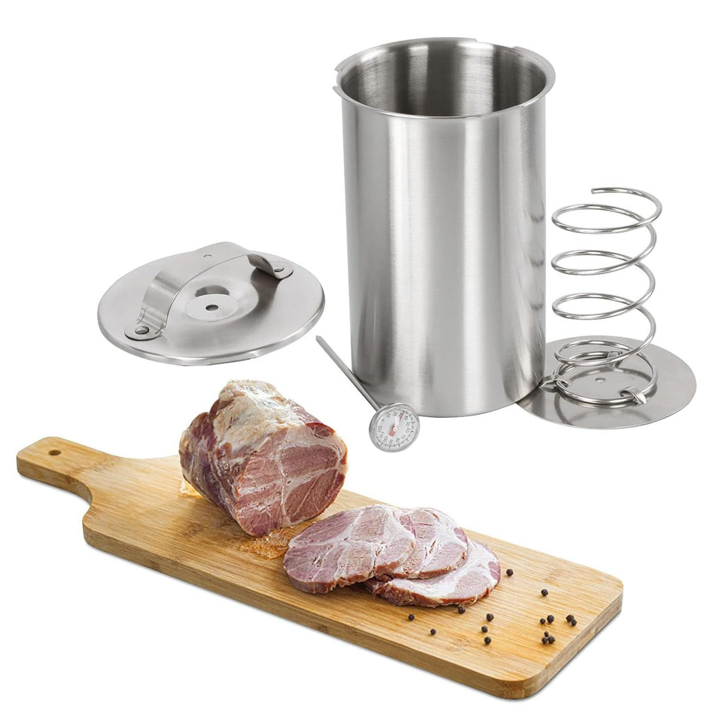 Dampfgarer mit Thermometer aus Edelstahl – Bild 4 | LuxeStyle