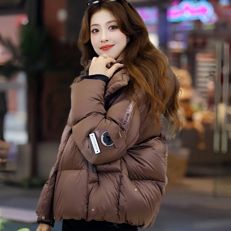Kurze Thermo-Steppjacke für Damen