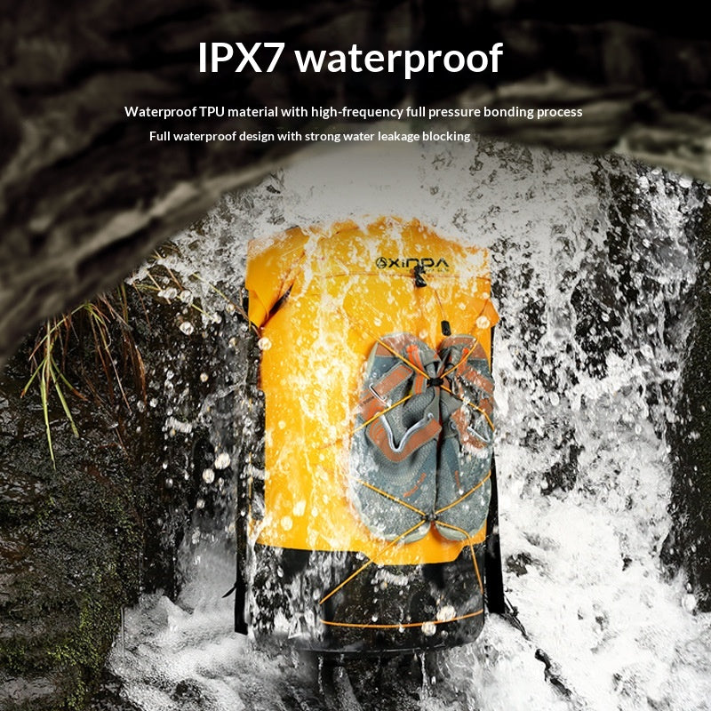 Outdoor-Stream-Tracking Rucksack mit IPX7-Wasserdichtigkeit