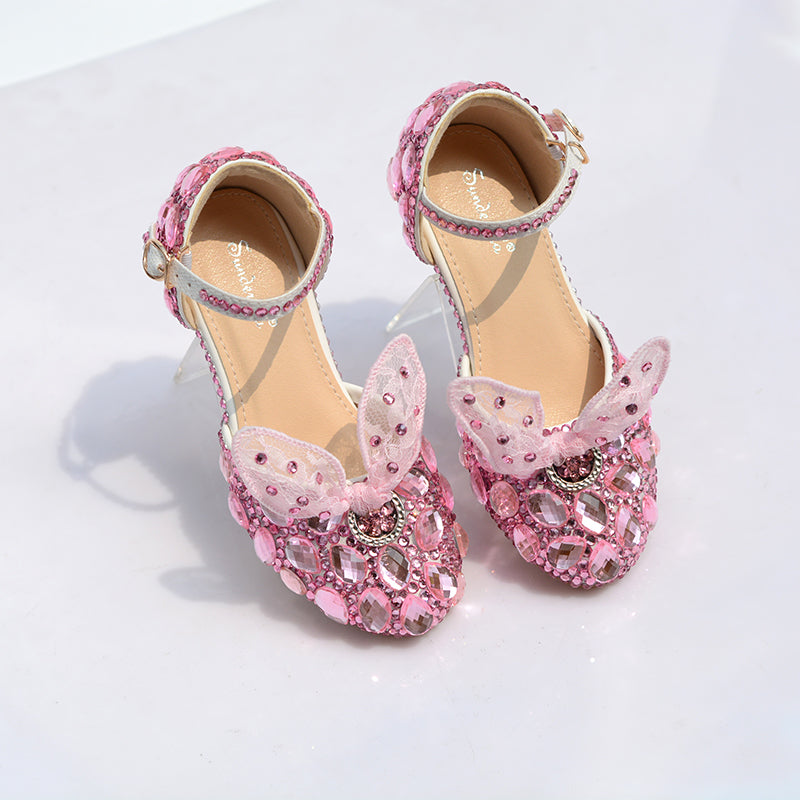 Prinzessinnen-Schuhe mit Glitzer und kleinem Absatz – Bild 6 | LuxeStyle