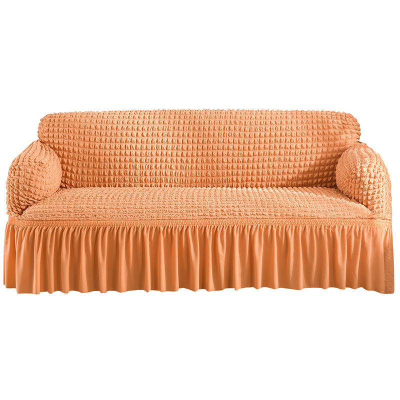 Sofaüberzug aus Seersucker-Stoff – Bild 2 | LuxeStyle