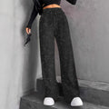 Glitzernde Studded Hose mit Strass-Applikationen