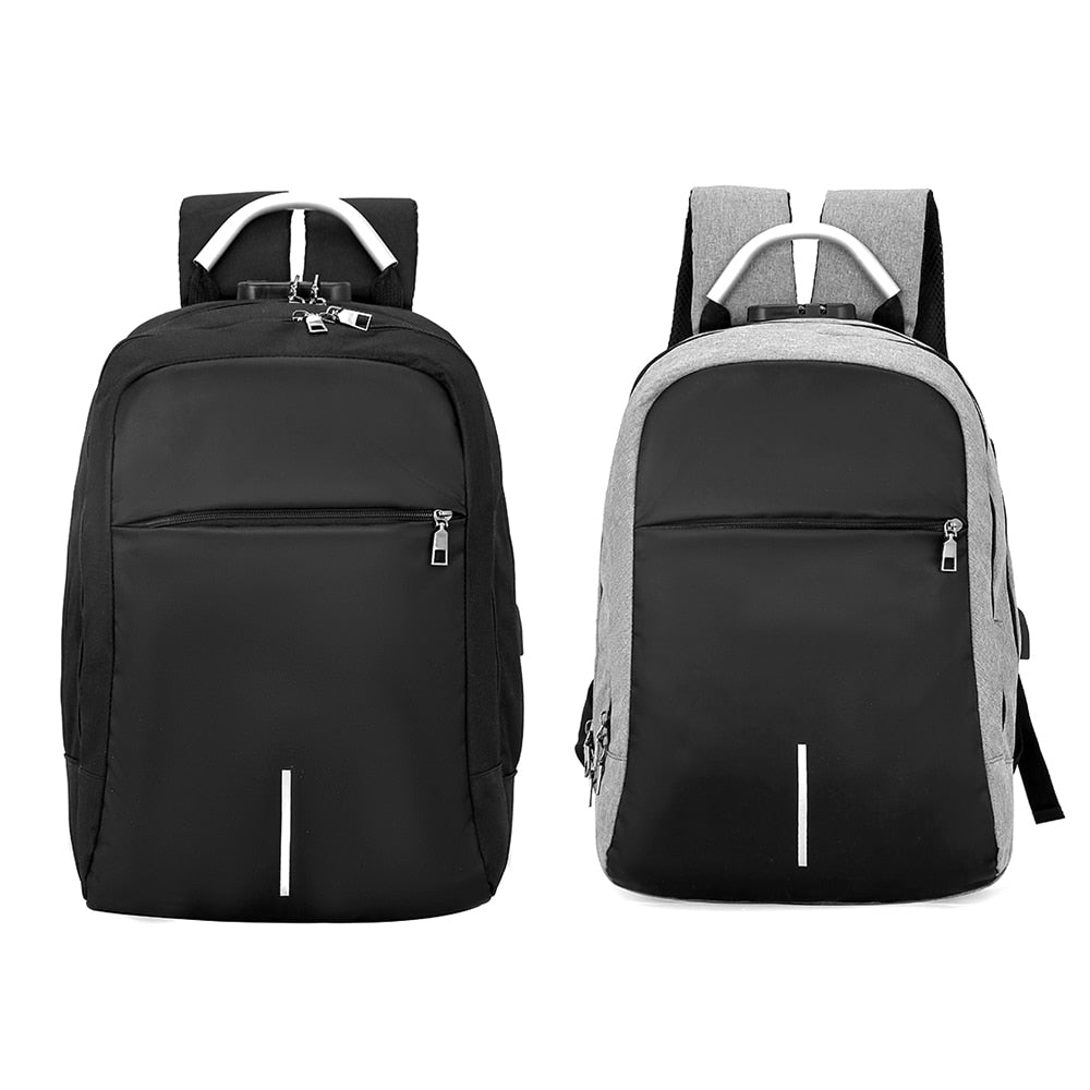USB-Lade-Rucksack Anti-Diebstahl für Männer – Bild 5 | LuxeStyle