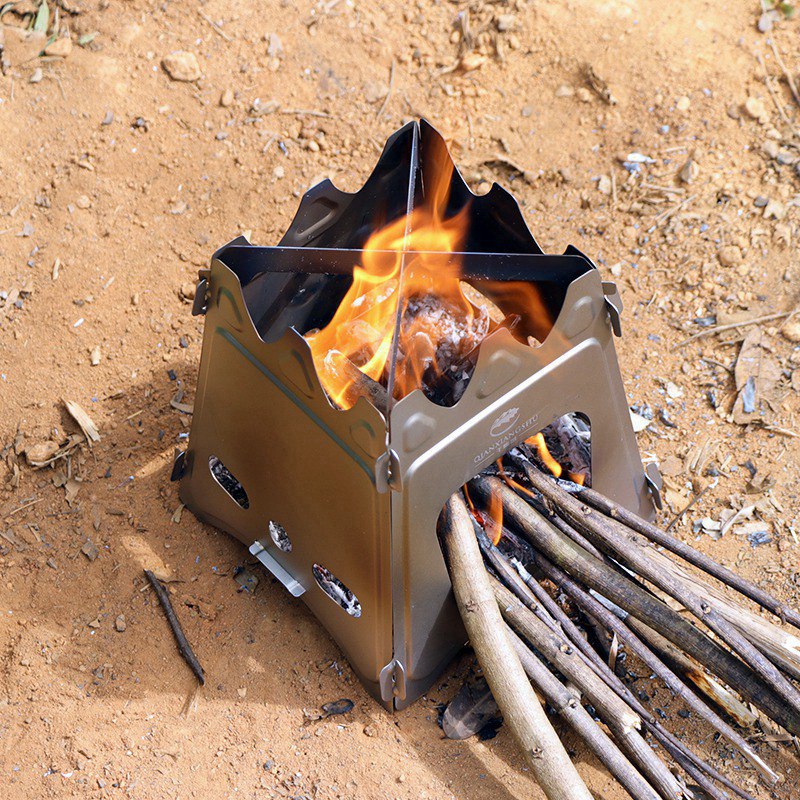 Titan-Holzofen für Outdoor und Camping – Bild 2 | LuxeStyle