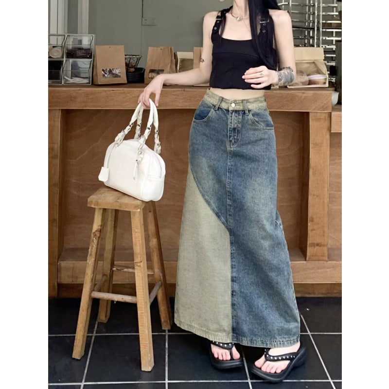 Vielseitiges Denim Etuikleid mit A-Linie – Bild 2 | LuxeStyle