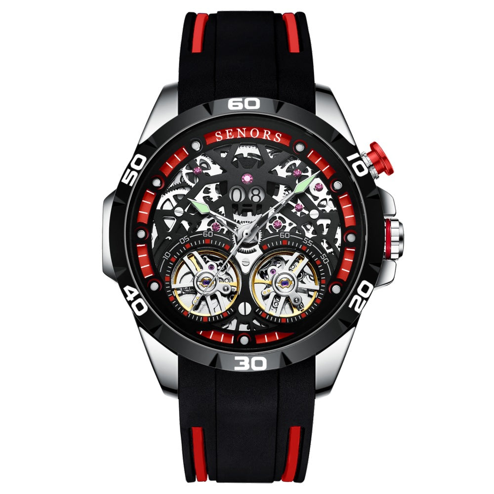 Lumineszierende Herren-Armbanduhr