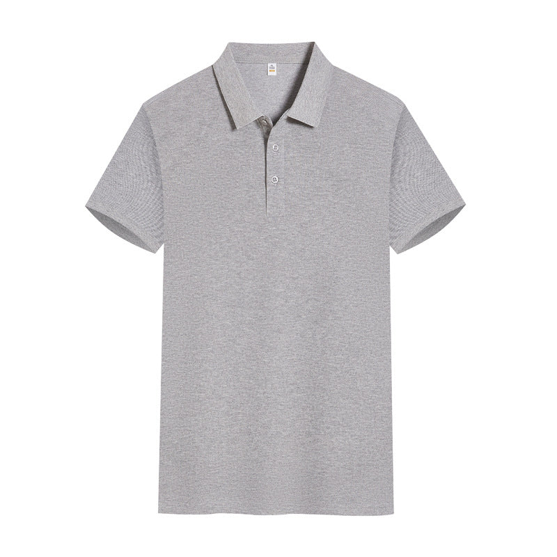 Einfarbiges Poloshirt für Herren – Bild 6 | LuxeStyle