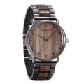 Holz-Armbanduhr mit Quarzwerk | LuxeStyle