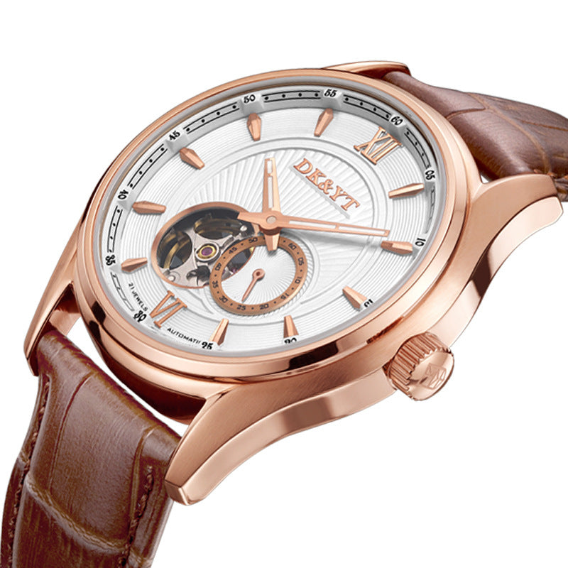 Mechanische Herrenuhr mit Sichtfenster | LuxeStyle