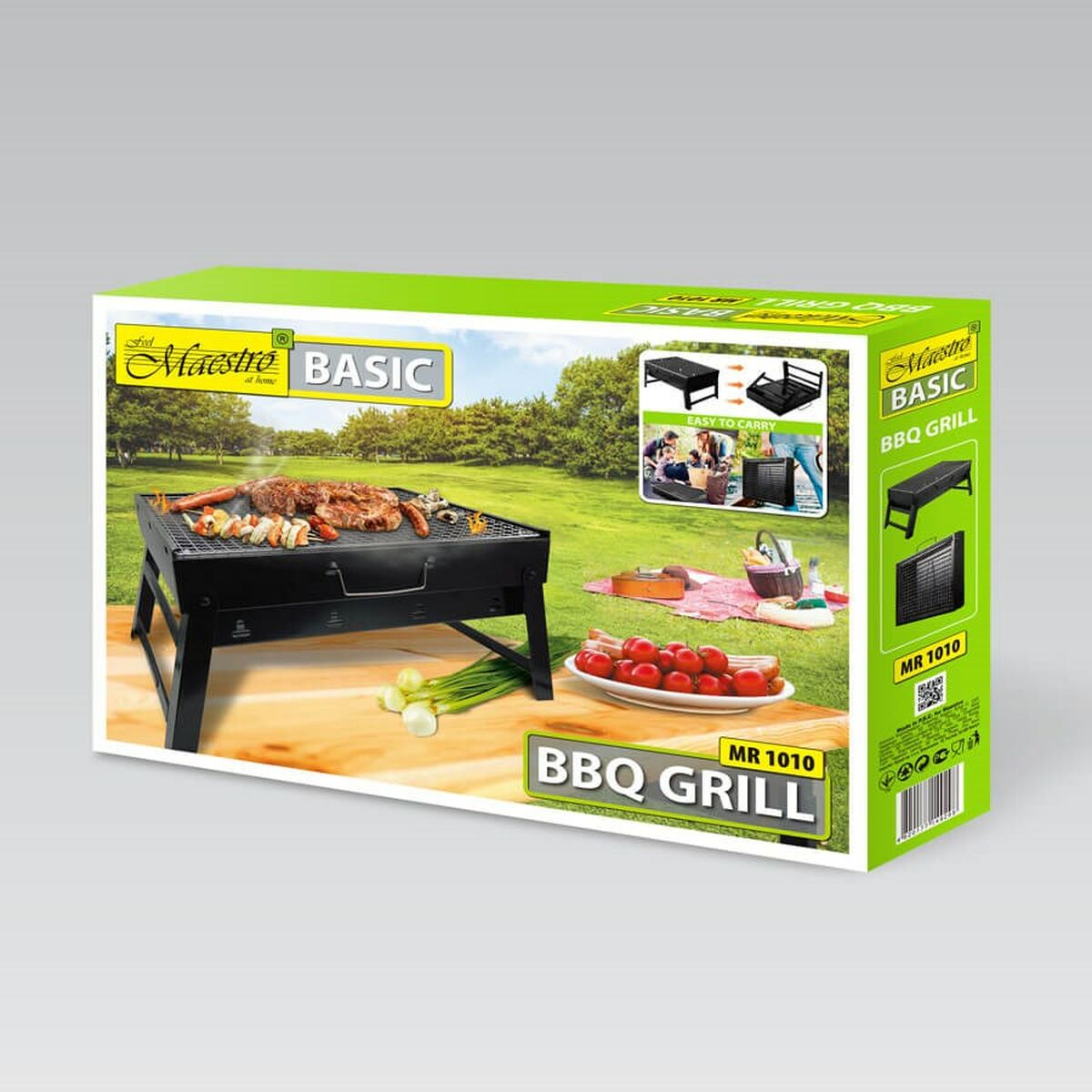 Klapp-Holzkohlegrill «Picknick» · tragbar