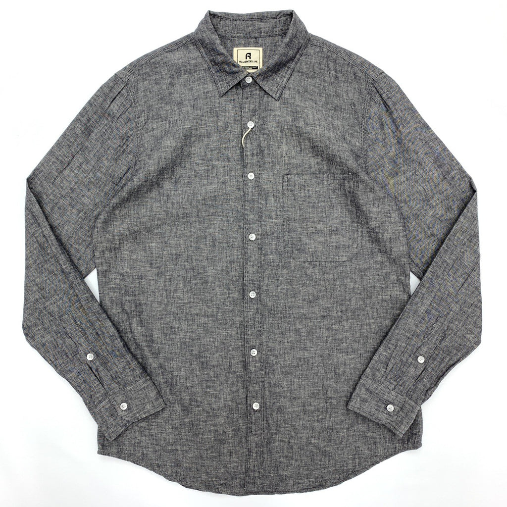 Japanisches Retro-Hemd aus Leinen und Baumwolle – Bild 2 | LuxeStyle
