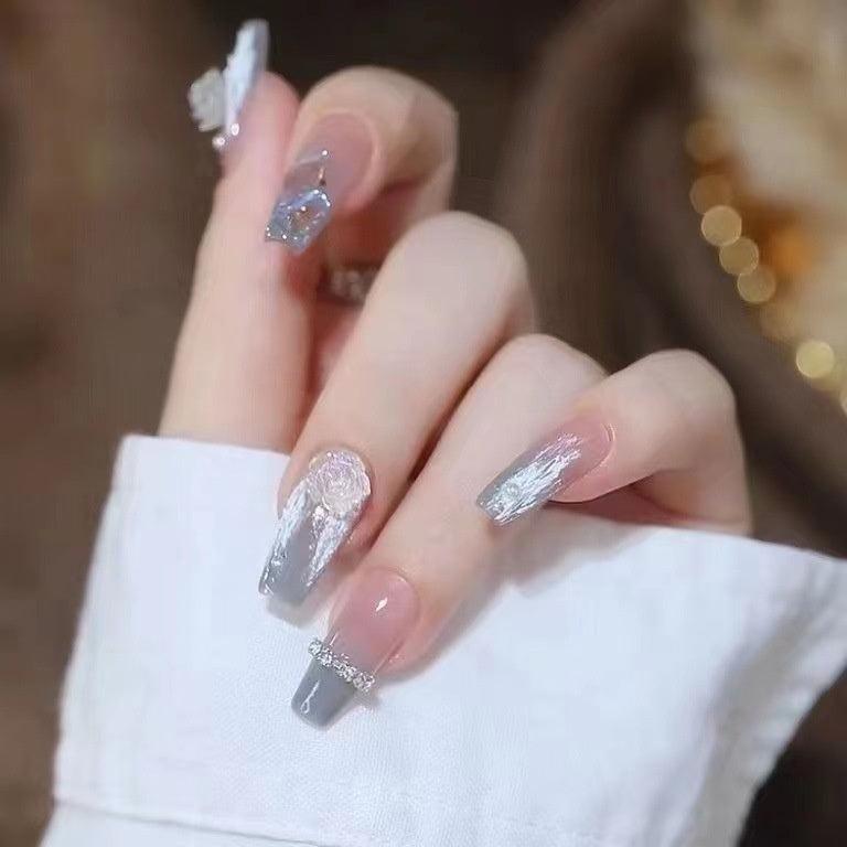 Camellia Serie – Abnehmbare Nagelsticker – Bild 19 | LuxeStyle