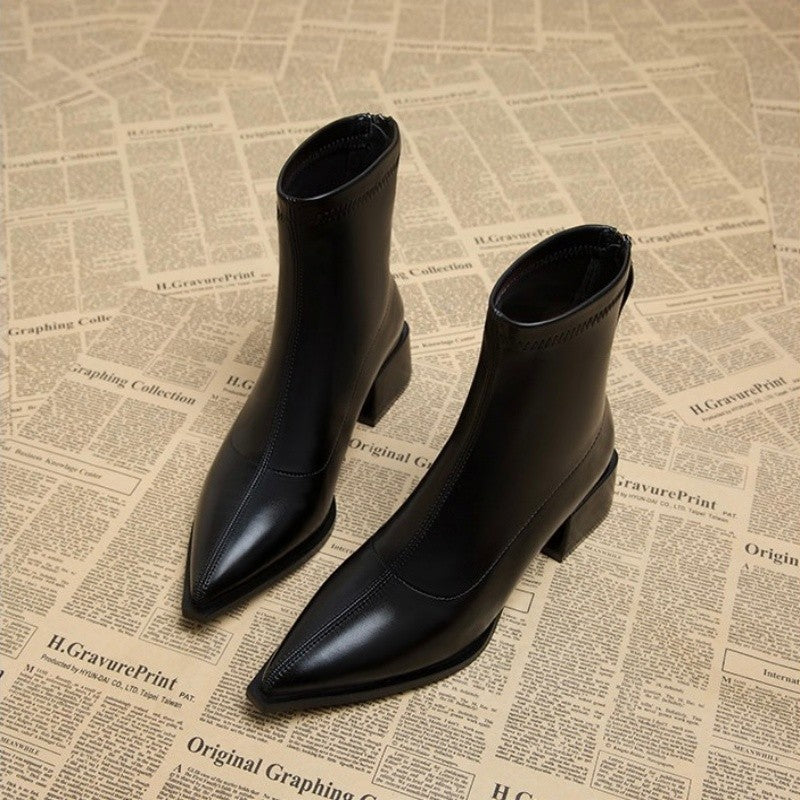 Elegante spitze Stiefeletten