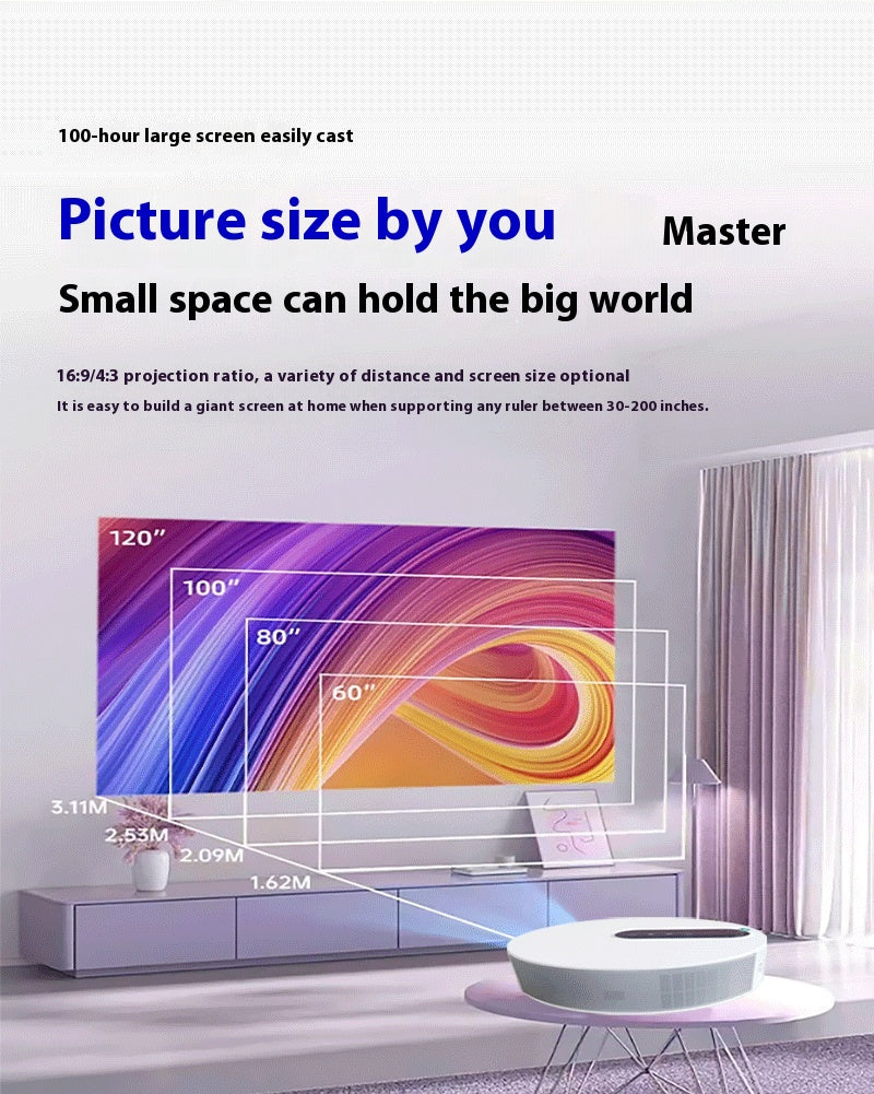 HD Heimkino-Projektor für Smart Home