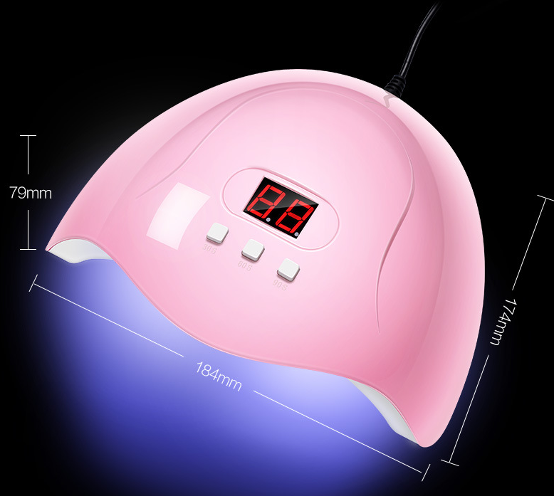 Smarte UV/LED Nagellampe mit Timer – Ansicht 4