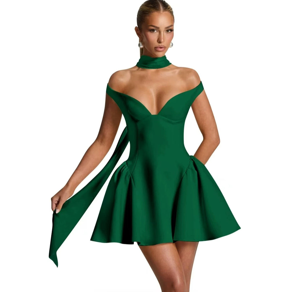 Baumwollkleid ohne Ruecken