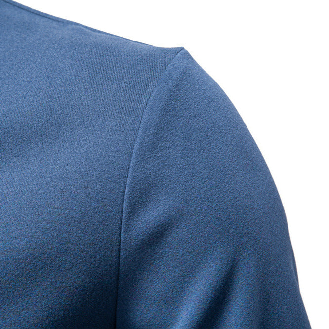 Thermosweater Herren, Halbzipfel, Stehkragen