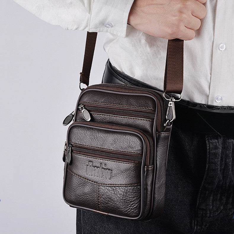 Gürteltasche aus Leder für Herren – Bild 3 | LuxeStyle